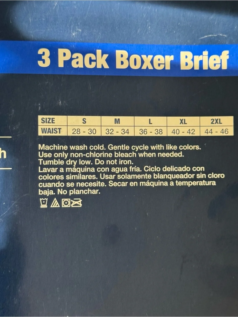 George Men's 3 Pack Rayon Boxer Briefs 6in Stretch Size L 36-38 Green Gray